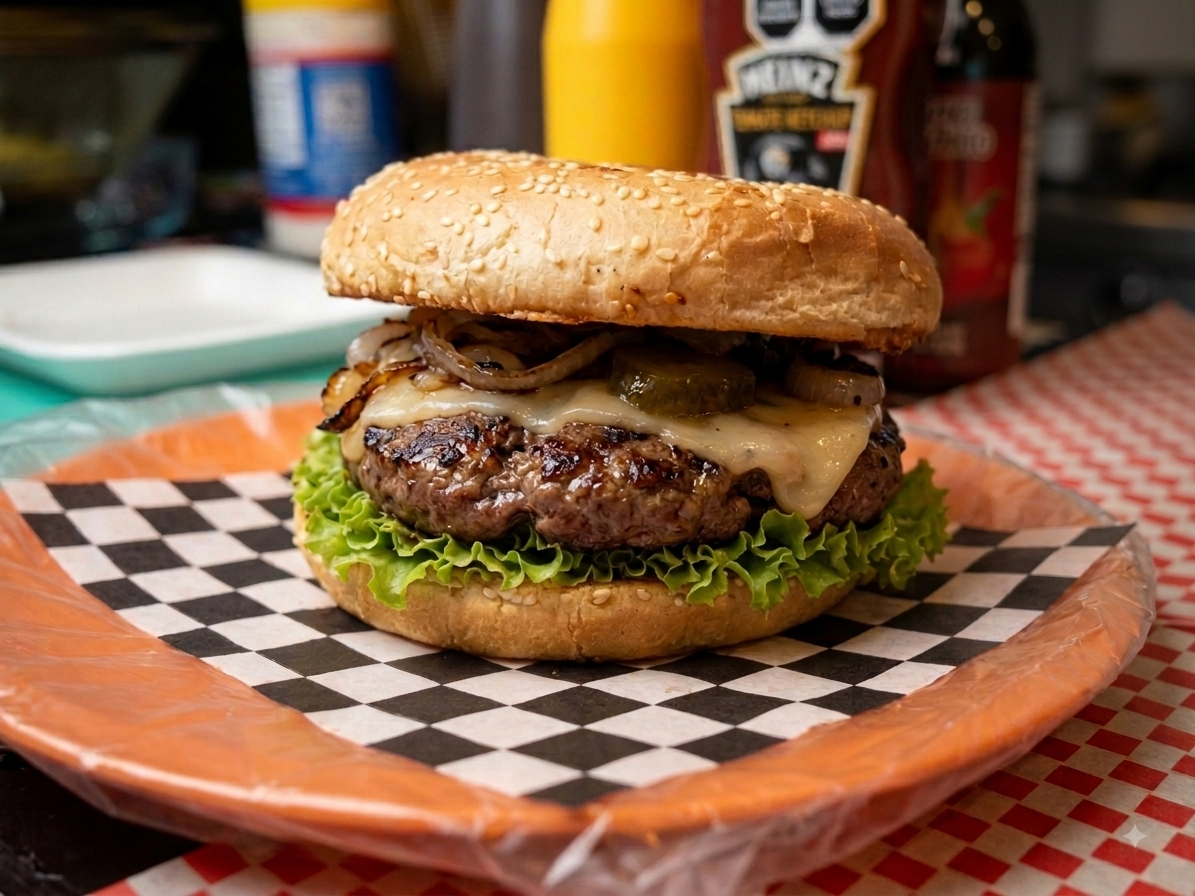 Hamburguesa Sencilla